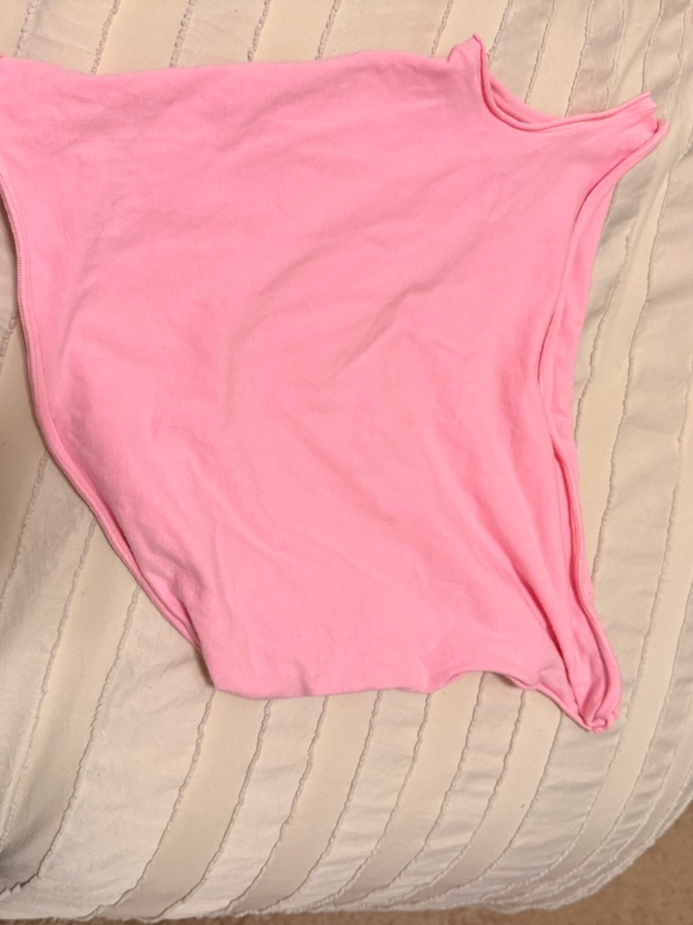 SKIMS cotton twist crop top